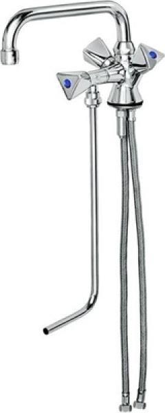 497001 (25) K Mischbatterie Niederdruck mit 1 Unterspülrohren